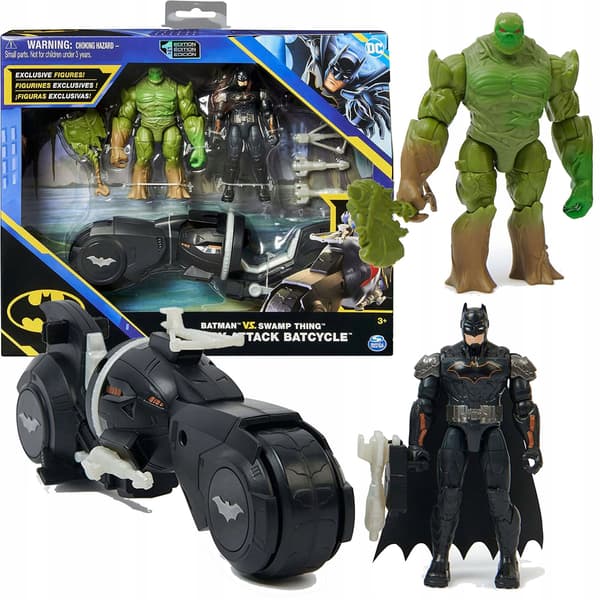 BATMAN MOTOR WITH A 10 CM FIGURINE