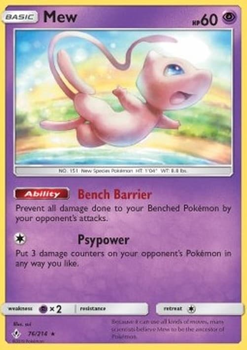 Pokemon TCG Mew
