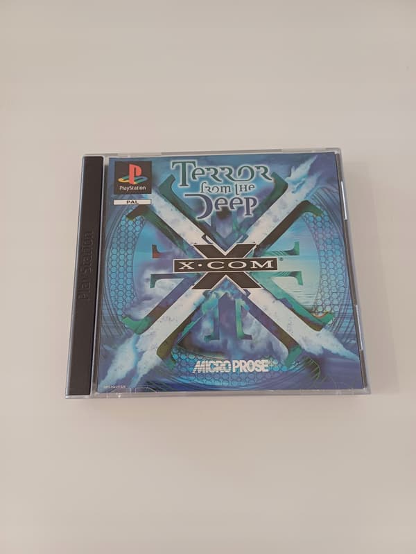 X-COM: TERROR FROM THE DEEP PlayStation (PSX) boxed copy