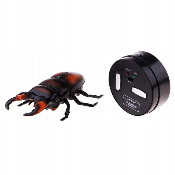 Radio-controlled ‘Scared Beetles’ toy model for a Hallowmas party