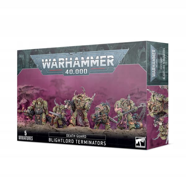 WARHAMMER 40K – DEATH GUARD BLIGHTLORD TERMINATORS