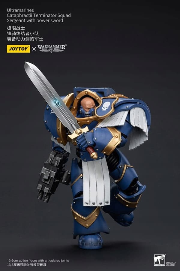 Ultramarines Cataphractii Terminator 14 cm figurine, Warhammer: Horus Heresy