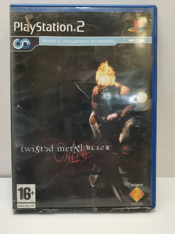 TWISTED METAL BLACK ONLINE game – PS2