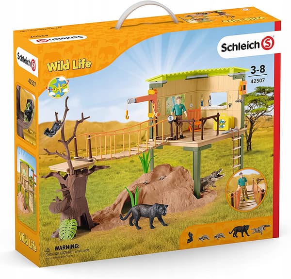 SCHLEICH 42507 WILD LIFE ADVENTURE STATION