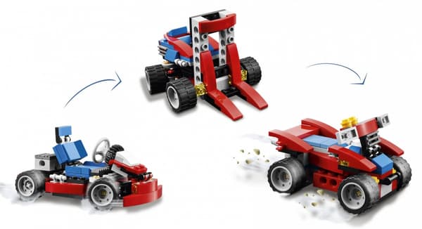 LEGO Creator 3-in-1 31030 Creator Go-Kart – packaging description