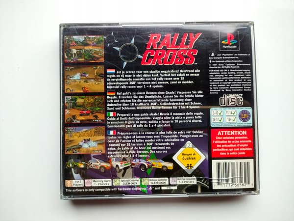 *** RALLY CROSS PLAYSTATION 1 PS1 PSX PSONE ***