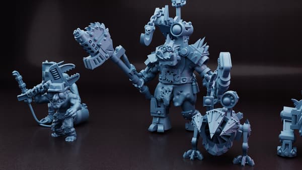 The Orc Engineers Gang |RatMan Forge| – Proxy, GURPS, DnD