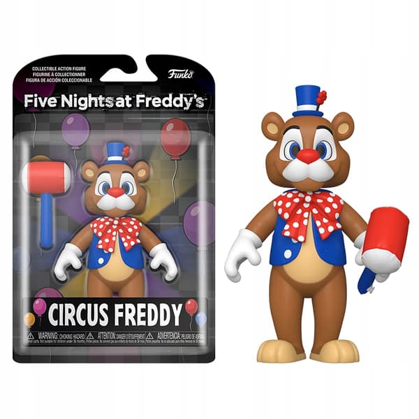 Five Nights at Freddy's Circus Freddy figurine
