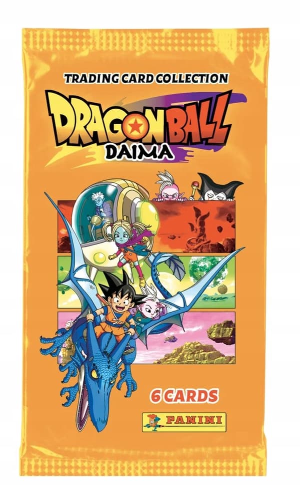 PANINI DRAGON BALL DAIMA – 24 PACKETS, 6 CARDS EACH
