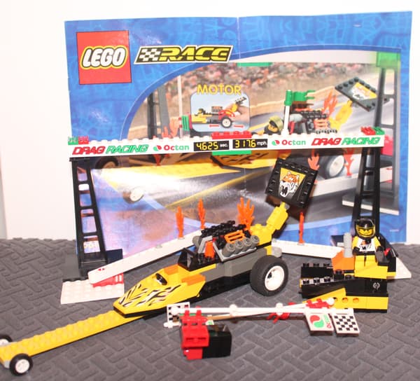 LEGO CITY TOWN 6616 INSTRUCTIONS: Rocket Dragster SET
