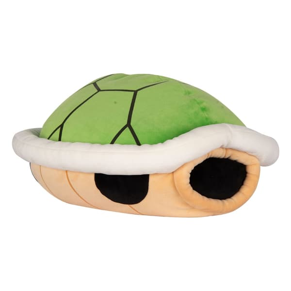 Mario Kart Mocchi-Mocchi Mega Plush Figure – Green Shell – 35 cm