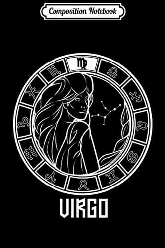 Composition Notebook: Virgo Zodiac Sign Horoscope for August and September Birthdays