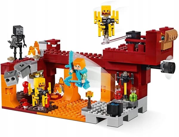 LEGO MINECRAFT 21154 FLAME BRIDGE SET