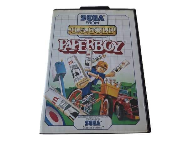 PAPERBOY SEGA MASTER SYSTEM ENG SEGA