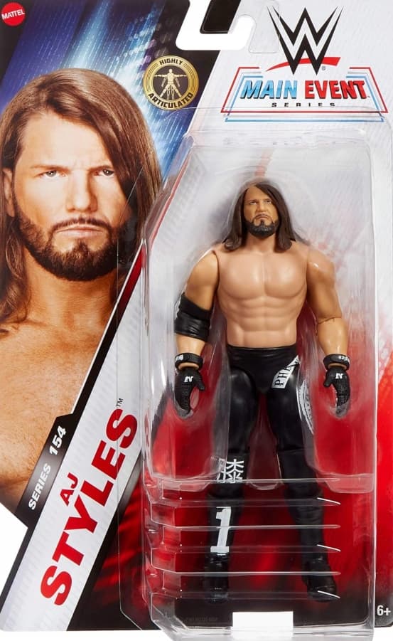 WWE Elite Aj Styles Figure JCV43