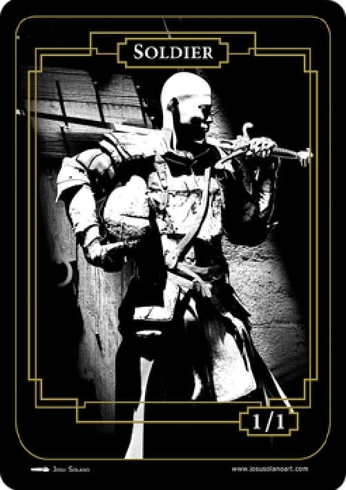 Magic: The Gathering Soldier Token