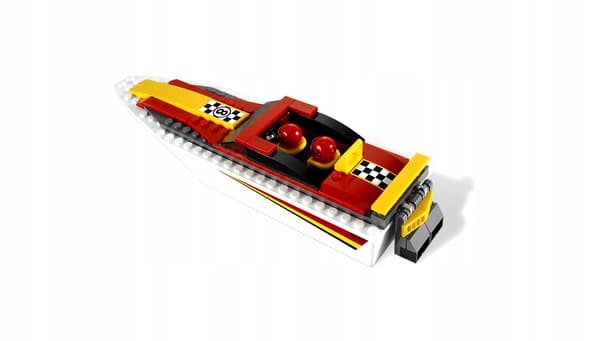 LEGO City 4643 Motorboat Transporter