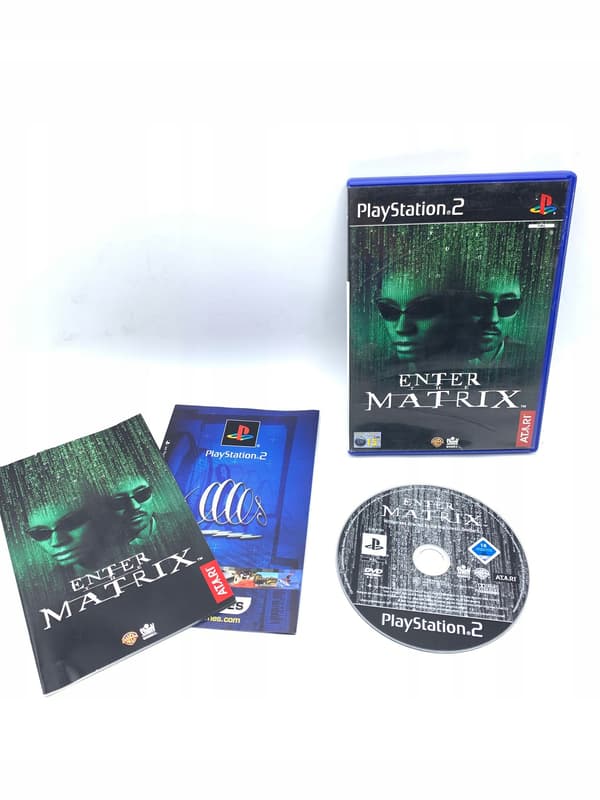 ENTER THE MATRIX PlayStation 2 (PS2) boxed copy – Super Condition