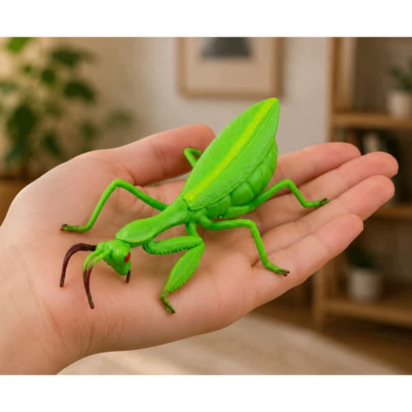 GREEN STRETCHY RUBBER FIGURINE