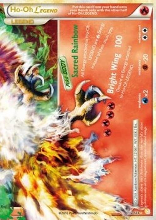 Pokemon Ho-Oh LEGEND