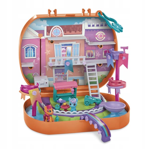 MY LITTLE PONY MINI WORLD MAGIC COMPACT TOWN
