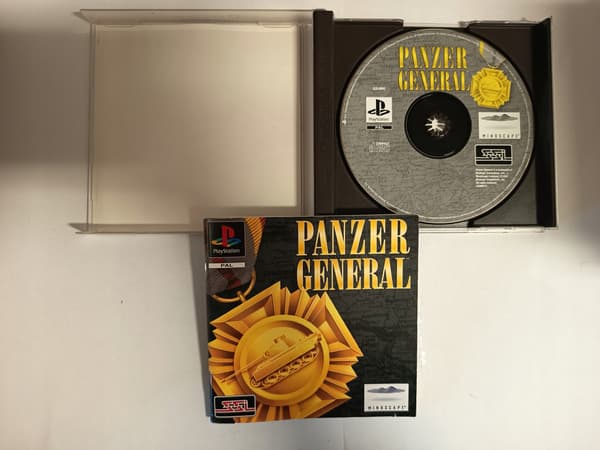 PANZER GENERAL for PlayStation (PSX) – English version, complete set (2)