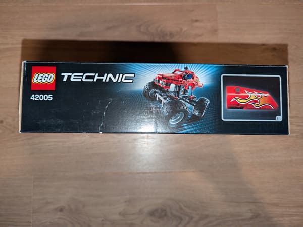 LEGO Technic 42005 2-in-1 – Monster truck, spring-loaded car