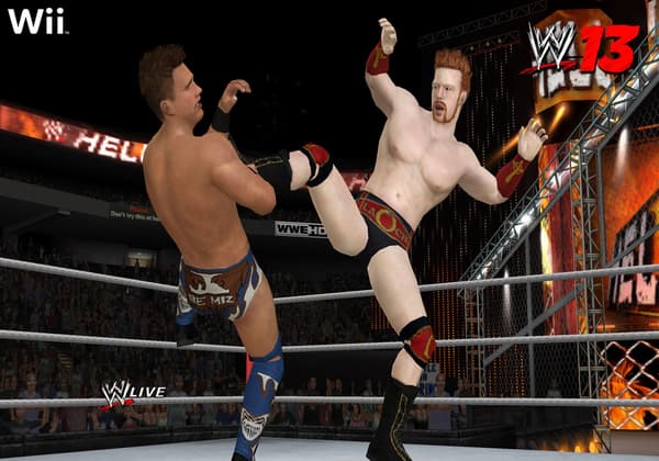 WWE '12 [Wii], a wrestling fighting game