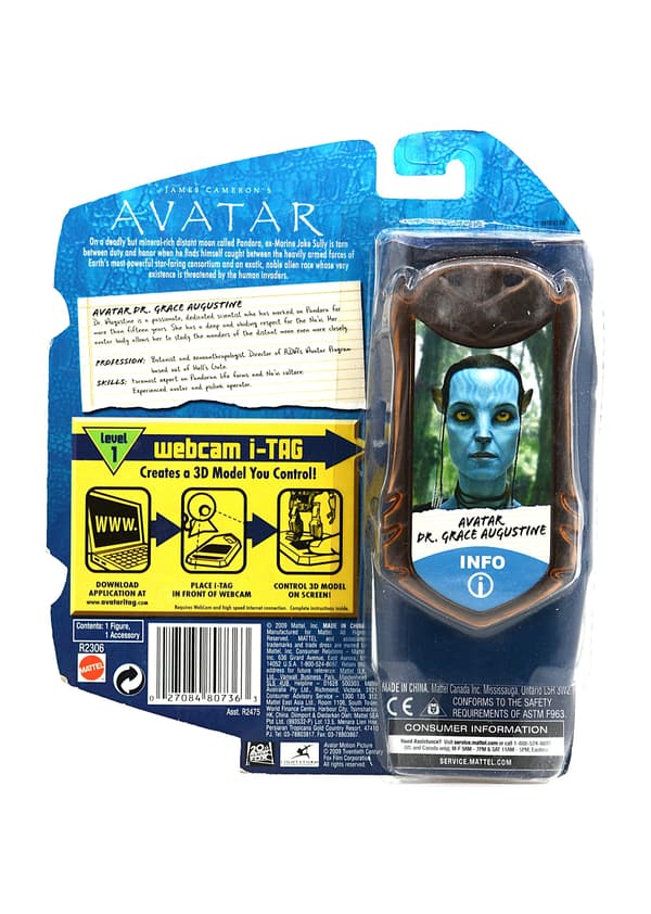 Mattel Avatar Figures: Dr Grace Augustine, Norm Spellman, Jake Sully, Sean Fike