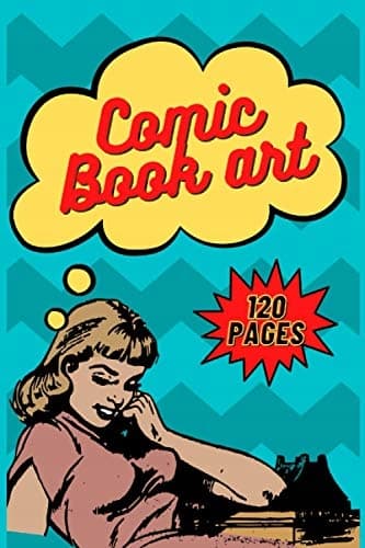 Comic Book Art: Draw Your Own Story | 120 single-sided printed pages | Comic