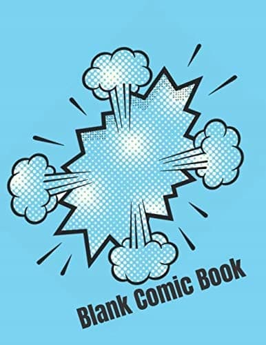 Blank Comic Book: A notebook for drawing your own comics