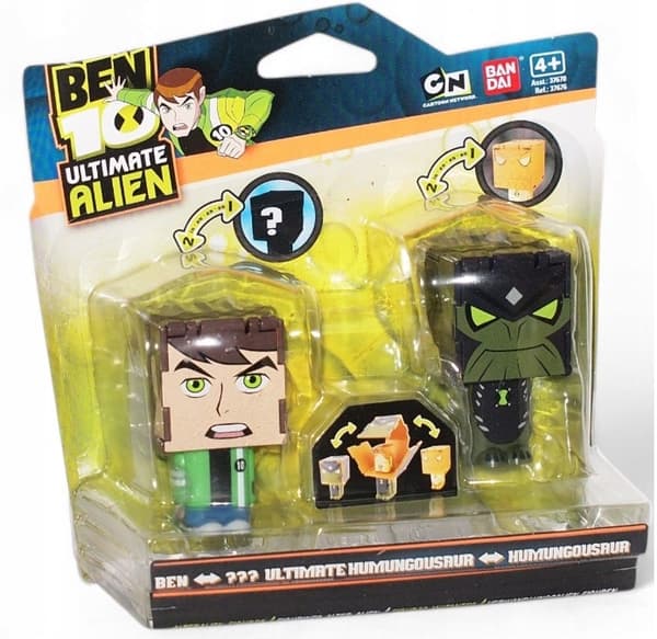 BEN 10 Ultimate Alien FIGURE SET: 2 figures – BEN TENNYSON + ALIEN