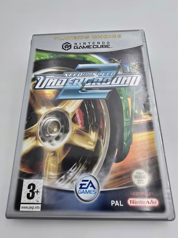 NINTENDO GAMECUBE NEED FOR SPEED UNDERGROUND 2