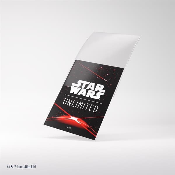 Gamegenic: Star Wars Unlimited – Double Sleeving Pack – Space Red