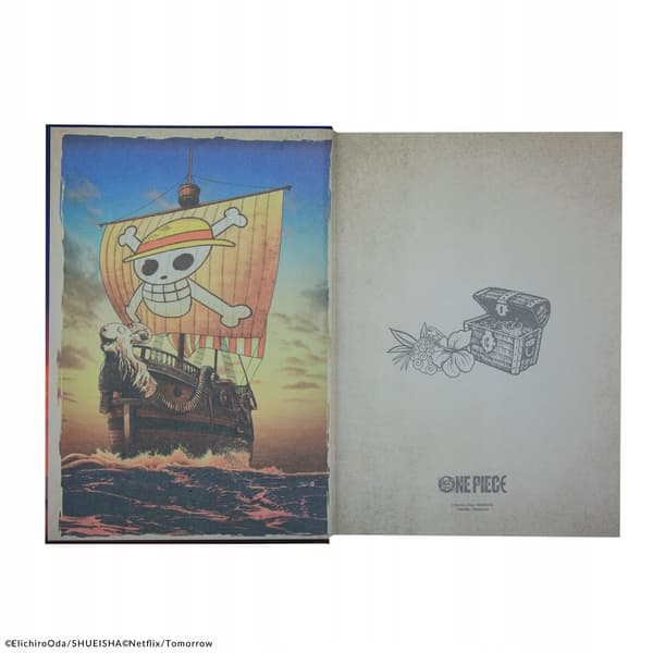 Sunset Boat Hardback Notebook, One Piece