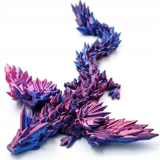3D Crystal Dragon