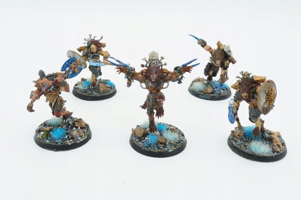 Warhammer 40k Space Wolves Wulfen set of 5 plastic miniatures