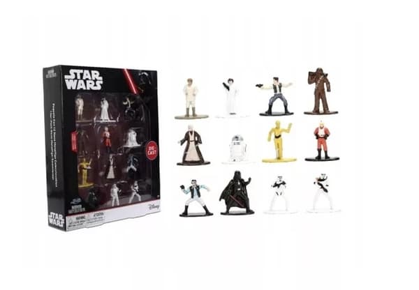 JADA STAR WARS FIGURES 12-PACK 4CM W1