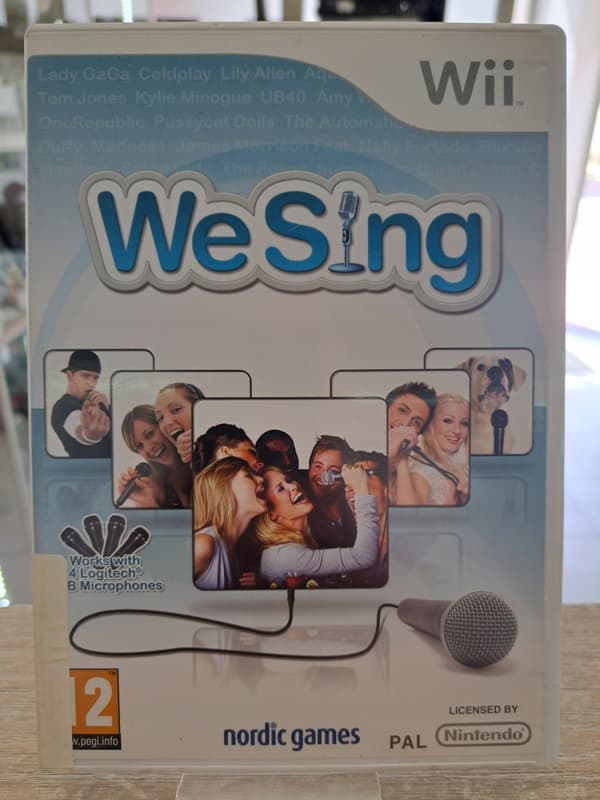 WE SING for Nintendo Wii (boxed)