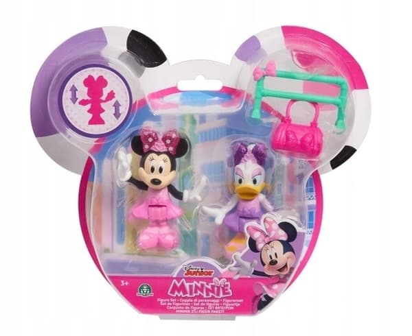 Minnie Mouse and Daisy Duck Set of 2 Figures + Accessories