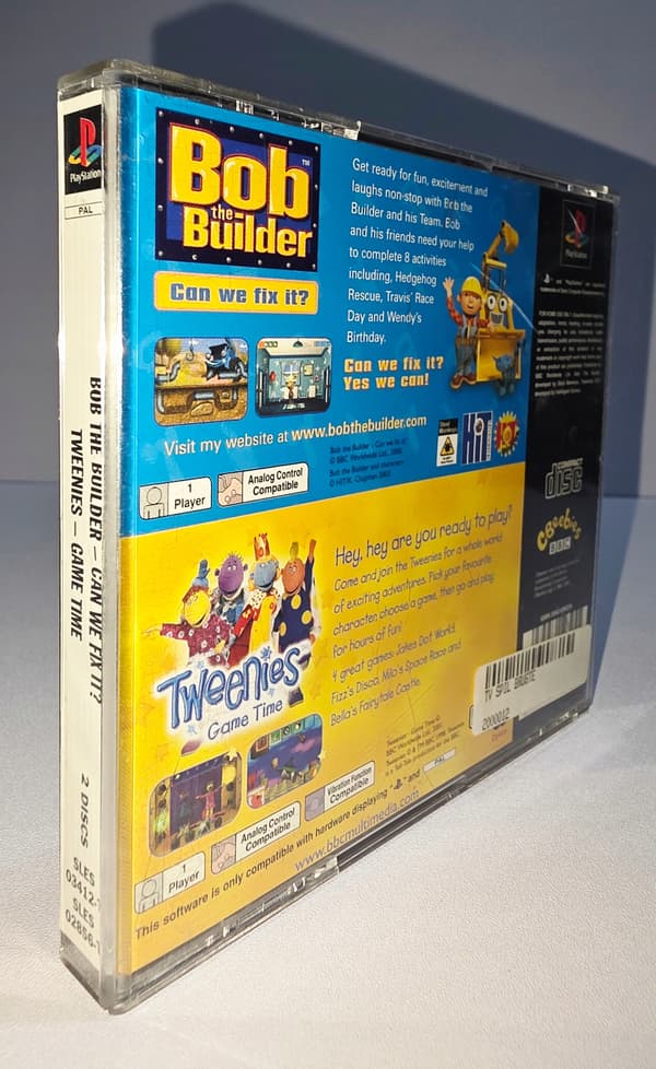 Bob the Builder / Tweenies Game Time PSX 3XA