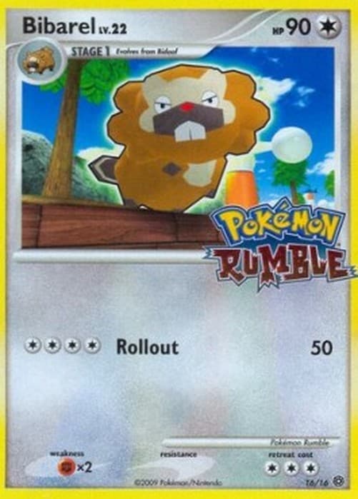 Pokemon Bibarel Lv.22
