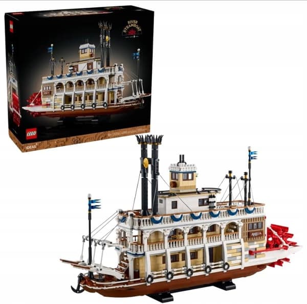 LEGO IDEAS 21356 River Steamboat