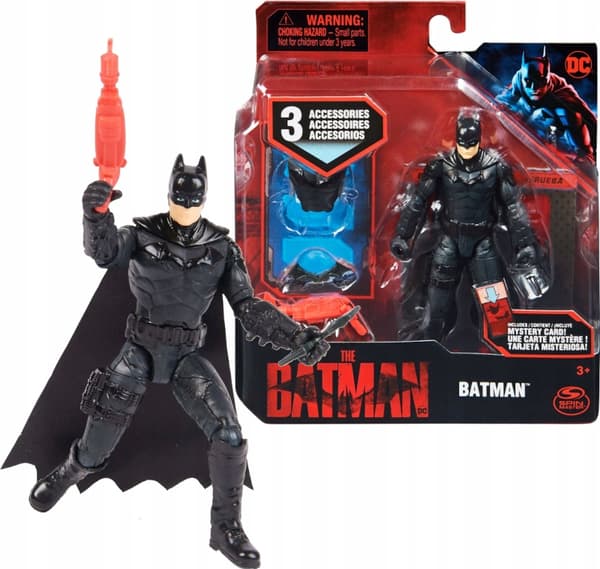 Spin Master Batman Action Figure with Accessories, 10 cm