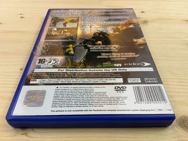 CONFLICT GLOBAL STORM – Ideal Edition – PS2 Complete Set
