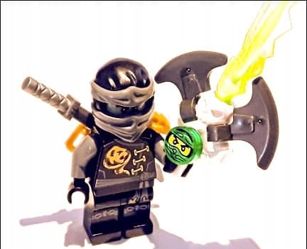Lego 70604 @@@ GHOST COLE + SWORD @@@ minifigure from the set