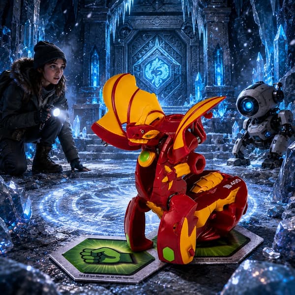 Bakugan Dragonoid Action Figure – Transformable, Armoured Alliance Series
