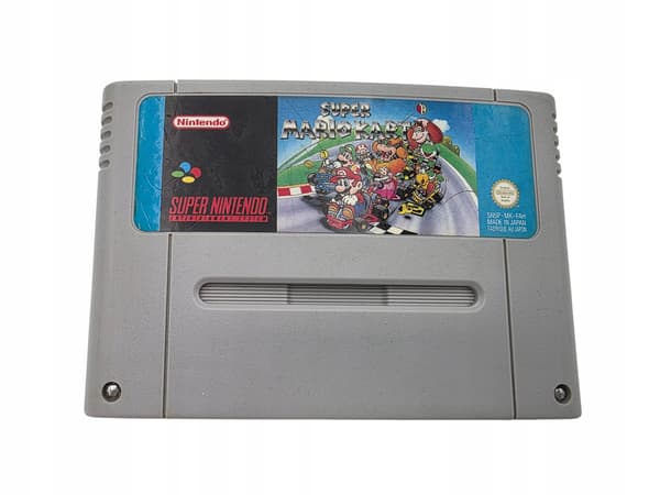 NINTENDO SNES SUPER MARIO KART PAL VERSION – ORIGINAL