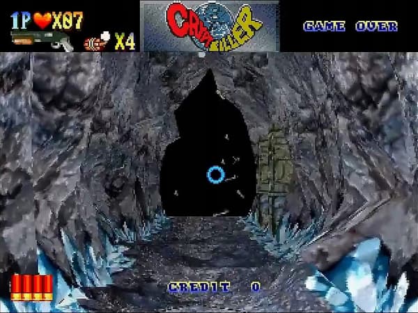 Crypt Killer [PSX], a shooter game