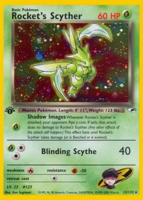 Pokemon Rocket's Scyther